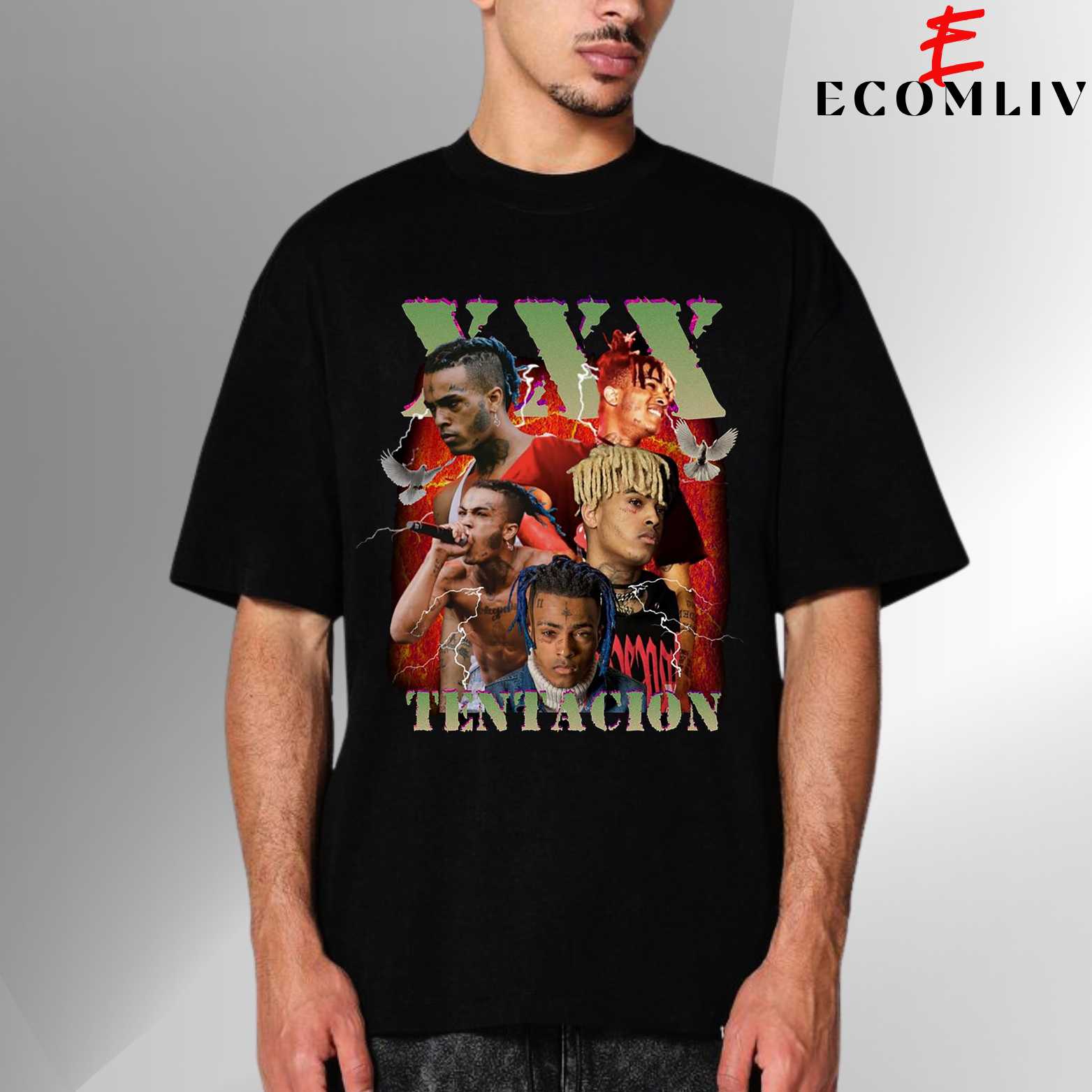 Xxxtentacion Remembered Tee, Unisex T-Shirt, Streetwear Top